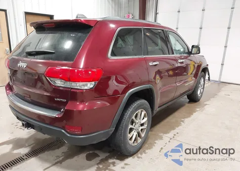 2016 Jeep Grand Cherokee Limited from USA, damaged, VIN 1C4RJFBTXGC310132